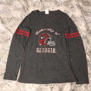 UGA long sleeved tee.